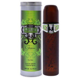 Cuba Green BY Cuba for Men 3.3 oz EDT Spray